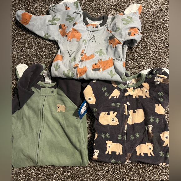 Gerber Other - Set of 3 pairs of baby pajamas